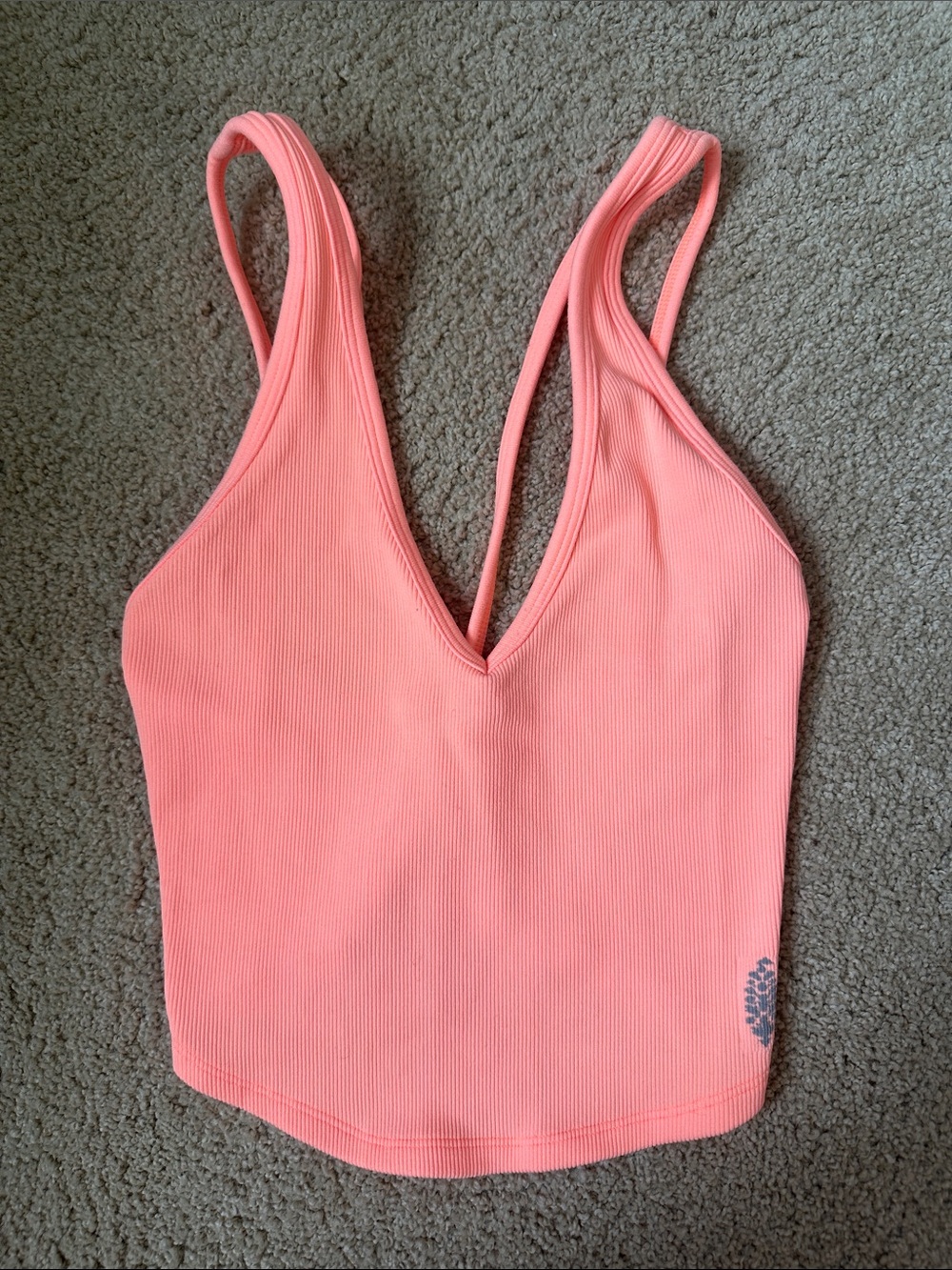FP Movement Ribbed V-Neck Tank